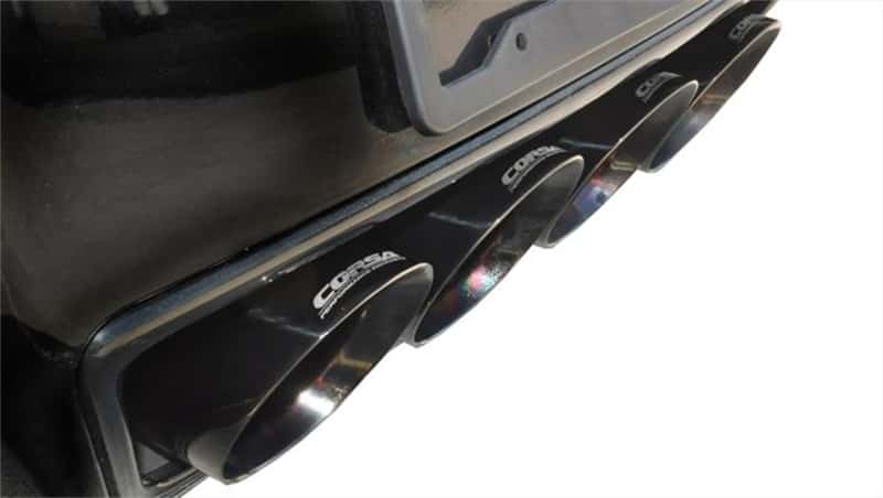 CORSA Performance — Corsa 17-19 Chevy Corvette Z06 2.75in Axle Back Exhaust Black Dual Rear Exit Quad 4.5in Tip (Sport)
Exhaust - view 4