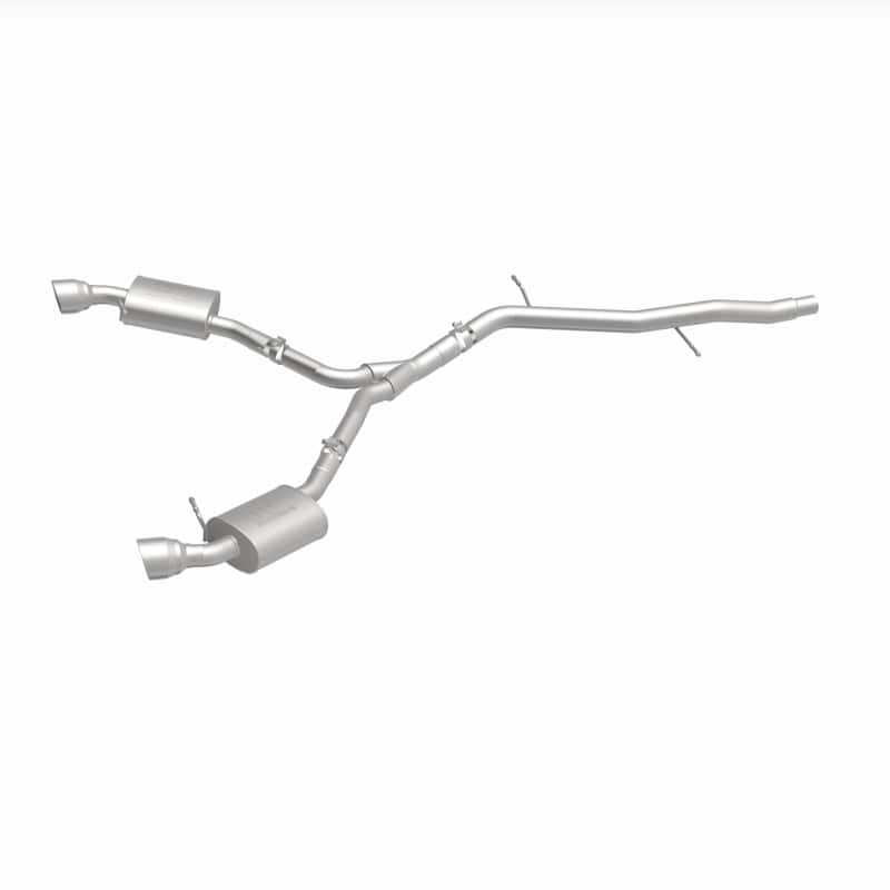 Magnaflow — MagnaFlow 18-19 Audi A5 Dual Exit Polished Stainless CatBack Exhaust - 3in Main Piping Diameter
Cat-Back - view 8