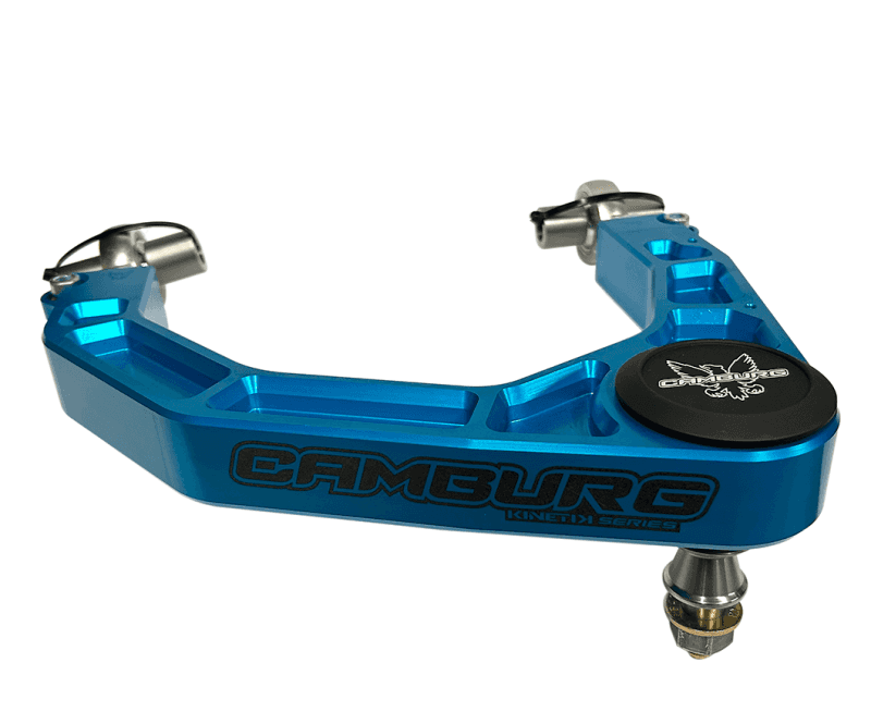 Camburg — Camburg Ford Raptor 17-23 KINETIK V2 Performance Billet Uniball Upper Arms (King Blue)
Control Arm Kit - view 2