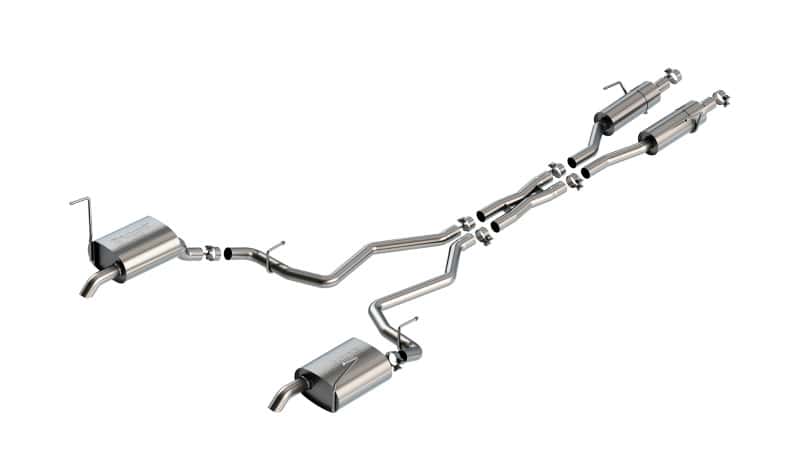 Borla — Borla 21-23 Jeep Grand Cherokee L S-Type Catback Exhaust Turndown Tips
Cat-Back System - view 1