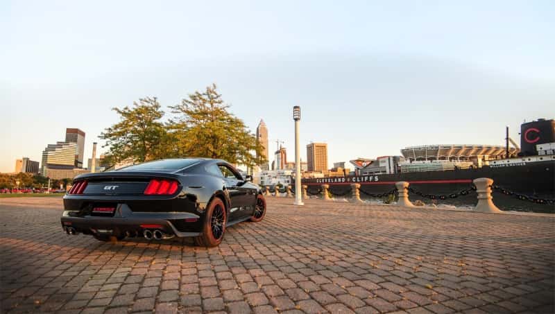 CORSA Performance — Corsa 2015-2017 Ford Mustang GT 5.0 3in Axle Back Exhaust Polish Quad Tips (Sport)
Exhaust - view 5