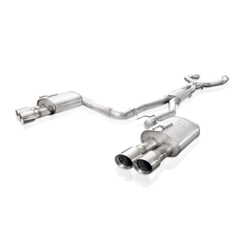 Stainless Works — Stainless Works 2008-09 Pontiac G8 GT 3in Catback System X-Pipe Turbo Chambered Muffler 3.5in Tips
Exhaust System - view 1