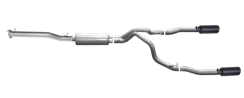 Gibson — Gibson 15-18 Chevrolet Silverado 1500 LS 5.3L 3in/2.25in Cat-Back Dual Split Exhaust - Black Elite
Truck/Suv - view 1