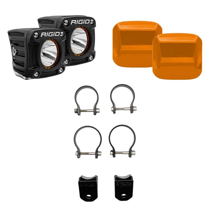Rigid Industries — Rigid Industries Side-by-Side Revolve A-Pillar Light Kit
SXS RVLV APLR KIT - view 1