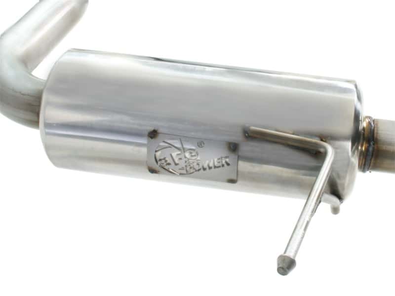 aFe — aFe MACHForce XP Exhaust 304SS Cat-Back w/ Polished Tips 12-13 VW Beetle L4 2.0L (t)
Cat-Back Exhaust - view 4