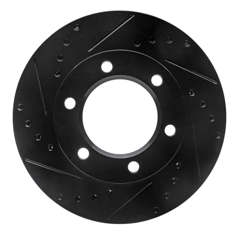 R1 Concepts — R1 71-91 Chevrolet K10 Front Left Drilled & Slotted Black Brake Rotor
R1 Brake Rotor Drill - view 1