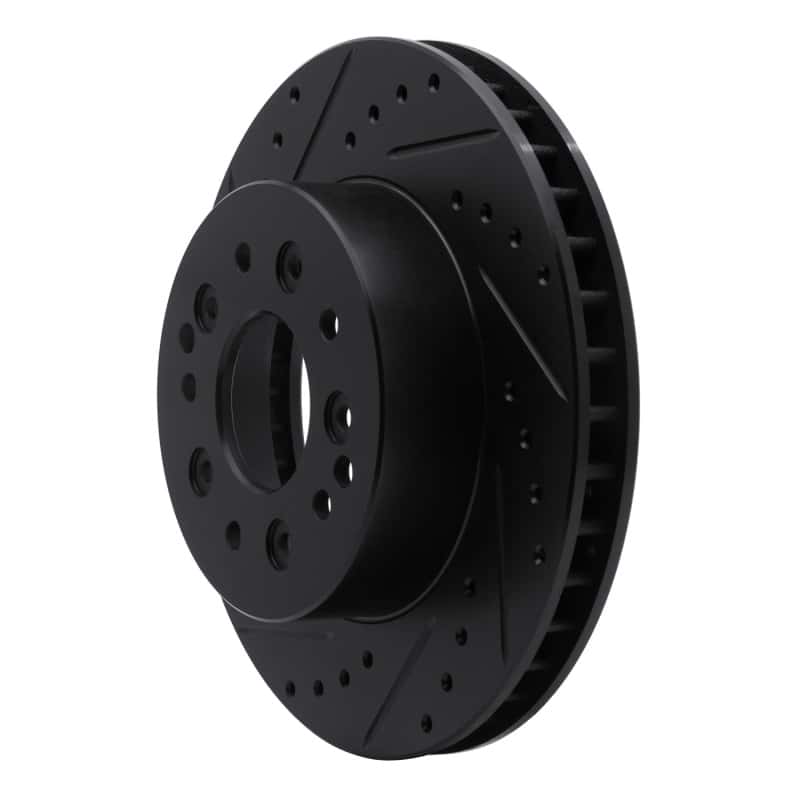 R1 Concepts — R1 63-82 Chevrolet Corvette Front/Rear Left Drilled & Slotted Black Brake Rotor
R1 Brake Rotor Drill - view 2
