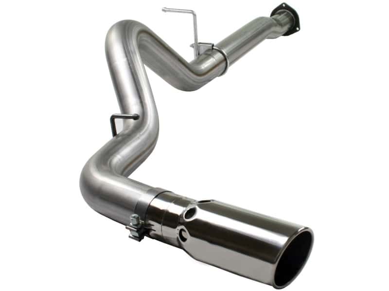 aFe — aFe MACHForce XP 4in DPF-Back SS Exhaust 5/07-10 GM Diesel Trucks V8-6.6L (td) LMM
DPF-Back Exhaust
ExhstSysKt - view 1