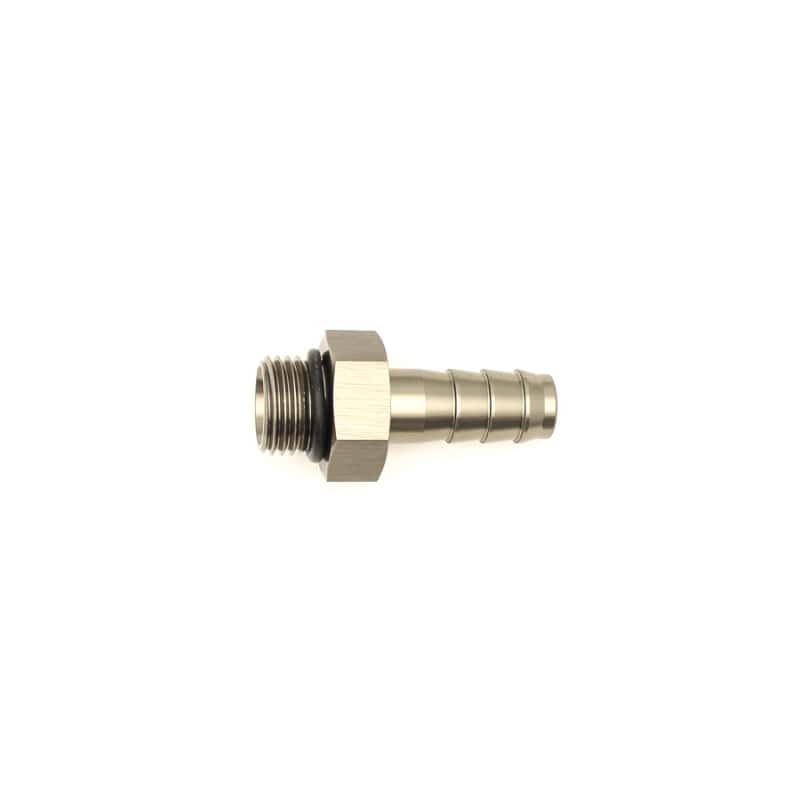 DeatschWerks — DeatschWerks 6AN ORB Male To 3/8in. Male Triple Barb Fitting (Incl. O-Ring) - view 5