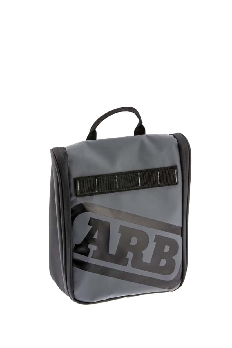 ARB — ARB Toiletries Bag Charcoal Finish w/ Red Highlights PVC Outer Shell Mesh Pockets Mirror
Toiletries Bag - view 1