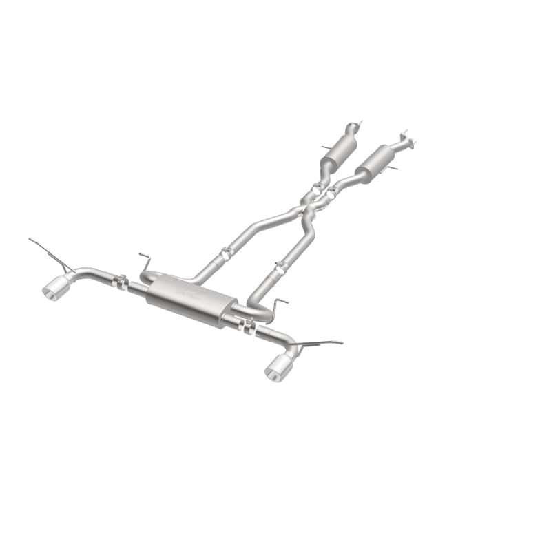Magnaflow — MagnaFlow Cat-Back SS 2.5in Dual Split Rear 4in Black Tip 11-16 Jeep Grand Cherokee 5.7L V8/3.6L V6
Cat-Back - view 24