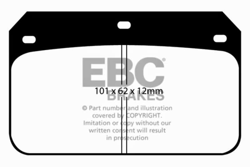 EBC — EBC Brakes Greenstuff 2000 Series Sport Pads - view 4