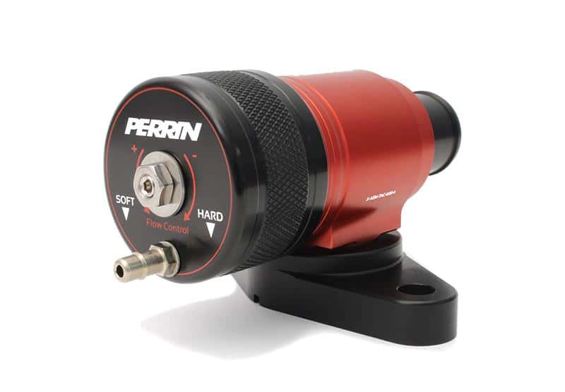 Perrin Performance — PERRIN 08-14 Subaru WRX / 05-09 LGT & OBXT / 09-13 Forester XT Bypass/Blow Off Valve - Red - view 2