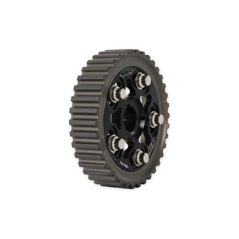 AEM — AEM 88-95 Honda Civic/ 93-95 Del Sol S & Si Black Tru-Time Cam Gear
Adjustable Cam Gear
Tru-Time Cam Gear - view 6