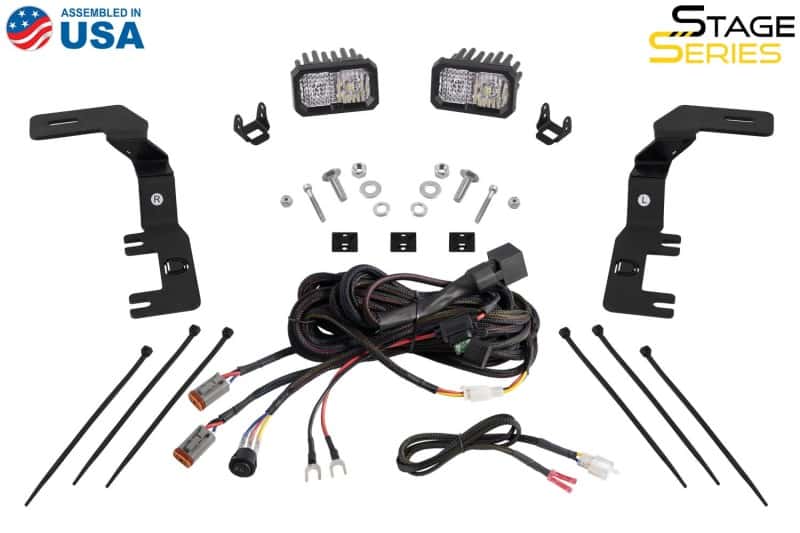 Diode Dynamics — Diode Dynamics 2023+ Chevrolet Colorado Stage Series Ditch Light Bracket Kit - view 8