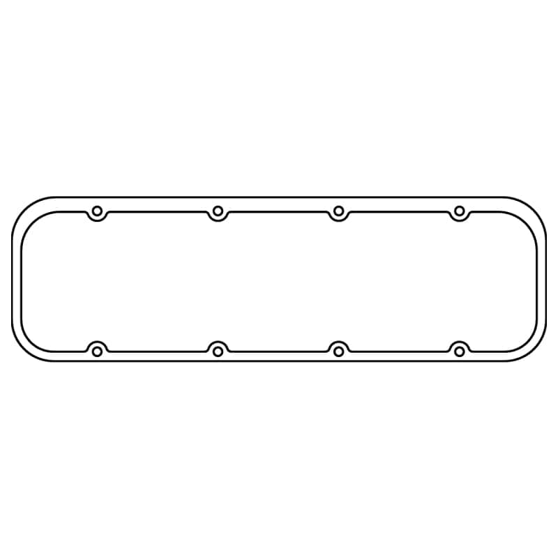 Cometic Gasket — Cometic Chevrolet Gen-1 Small Block V8 .060in Fiber Valve Cover Gasket - Splayed Valve Heads
Valve Cover Gasket - view 1