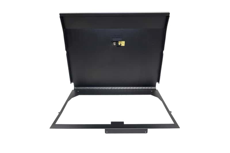 Tuffy Products — Tuffy 2019+ Jeep Wrangler 4Door Cubby Cover W/ Combo Lock
Locking Lid - view 6