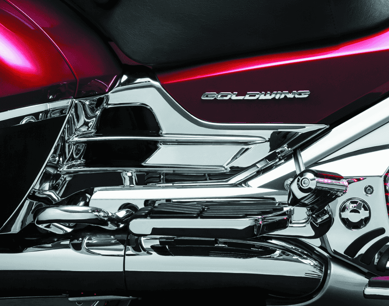 Kuryakyn — Kuryakyn Louvered Battery Box Covers 12-17 Honda GL1800 Chrome - view 2