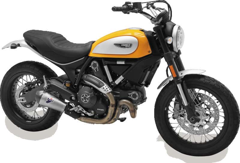 Mustang Motorcycle — Mustang 15-21 Ducati Scrambler 800 Tripper Fastback 1PC Seat - Black - view 2