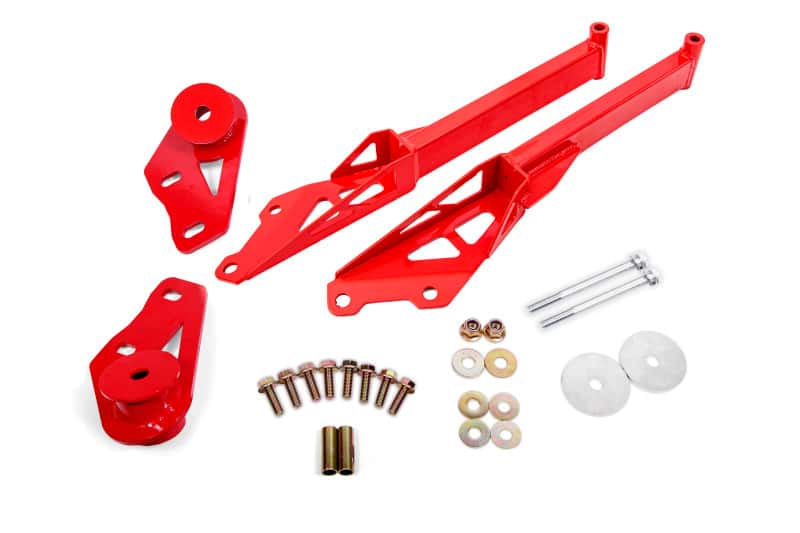BMR Suspension — BMR Suspension 15-18 Ford Mustang S550 IRS Subframe Support Brace (Red)
IRS Subframe Brace - view 1