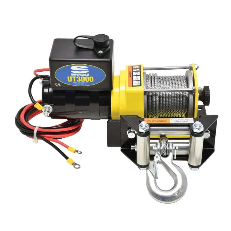 Superwinch — Superwinch 3000 LBS 12V DC 3/16in x 40ft Steel Rope UT3000 Winch
Winch - view 2