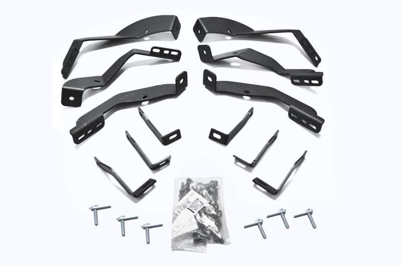 Go Rhino — Go Rhino 15-19 Chevrolet Silverado 2500HD/3500HD Brackets for OE Xtreme Cab Length SideSteps
OE Xtreme Brackets - view 1