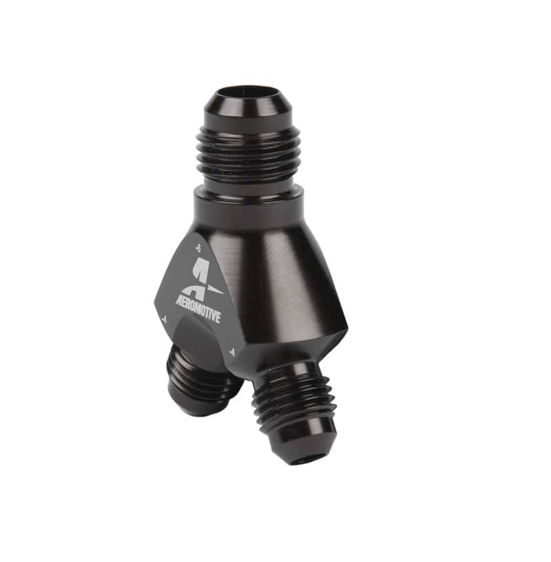 Aeromotive — Aeromotive Y-Block - AN-06 - 2x AN-04
Y-Block - view 2