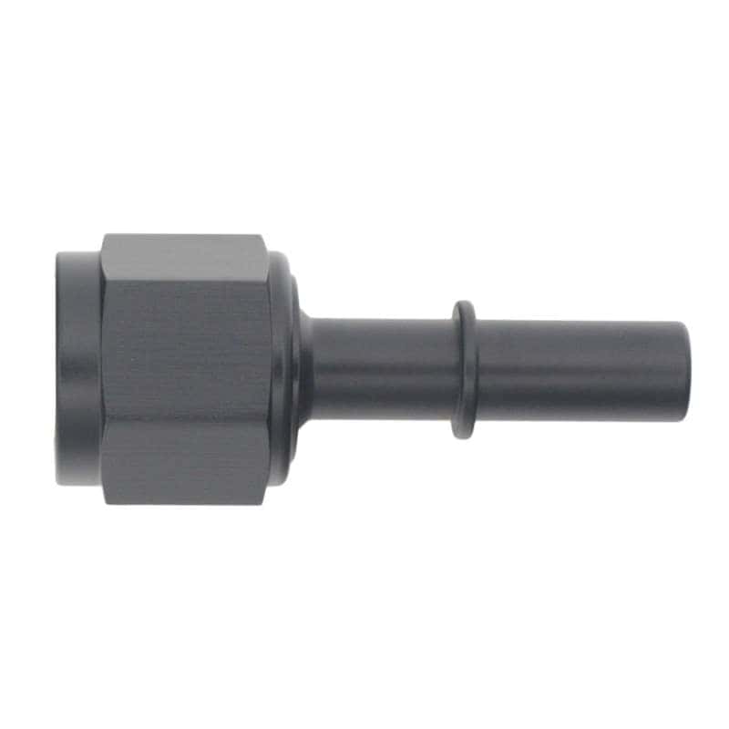 DeatschWerks — DeatschWerks 8AN Female Flare Swivel to 3/8in Male EFI Quick Disconnect - Anodized Matte Black
Lines & Fittings - view 1