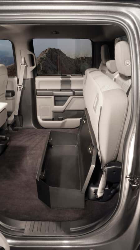 Tuffy Products — Tuffy Underseat Lockbox 2/3 Length W/ Keyed Lock For Ford Fseries Supercrew
Lockbox - view 9