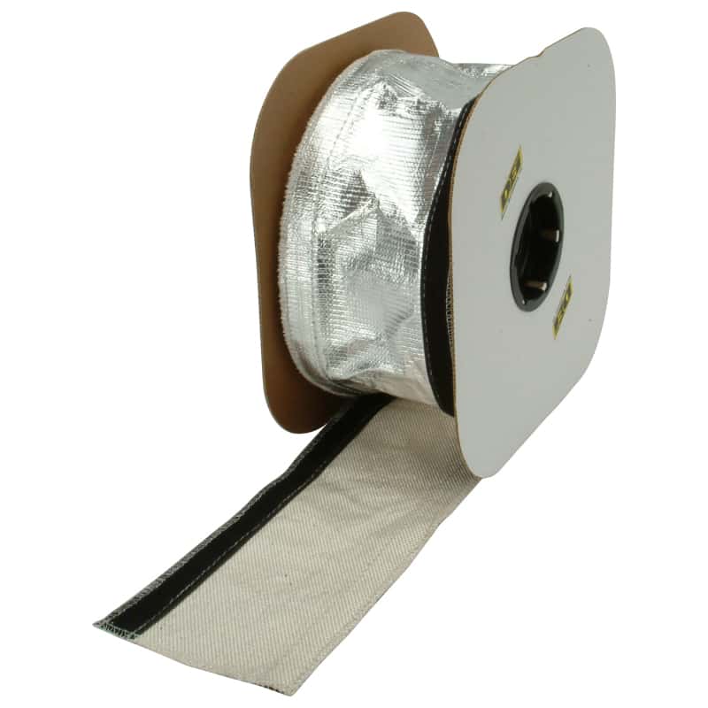 DEI — DEI Heat Shroud 2-1/2in x 50ft Spool - Aluminized Sleeving-Hook and Loop Edge
Heat Shield Sleeve - view 2