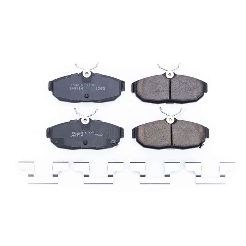 PowerStop — Power Stop 2012 Ford Mustang Rear Z17 Evolution Ceramic Brake Pads w/Hardware
Z17 Brake Pads - view 1