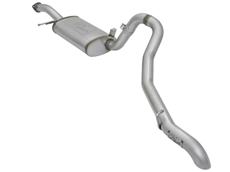 aFe — aFe MACHForce XP 3in SS Cat-Back Hi Tuck Exhaust 97-16 Nissan Patrol (Y61) I6-4.8L
Cat-Back Exhaust - view 1