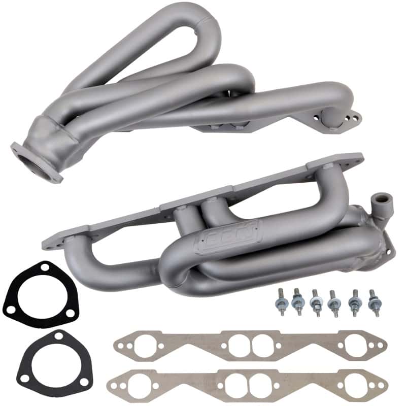 BBK — BBK 96-98 GM Truck SUV 5.0 5.7 Shorty Tuned Length Exhaust Headers - 1-5/8 Titanium Ceramic
Exhaust Headers
Exhaust Header - view 8