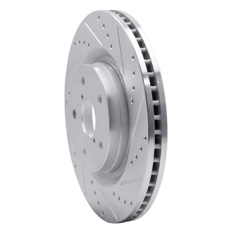 R1 Concepts — R1 19-24 Subaru Forester Front Right Drilled & Slotted Silver Brake Rotor
R1 Brake Rotor Drill - view 2