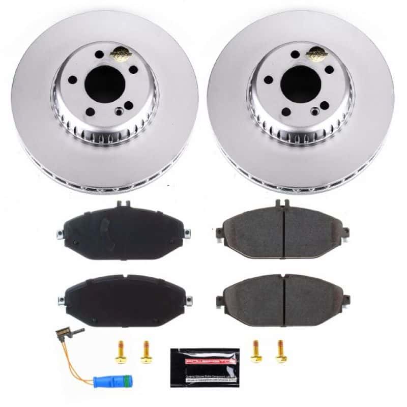 PowerStop — Power Stop 17-18 Mercedes-Benz C300 Front Z23 Evolution Sport Coated Brake Kit - view 1