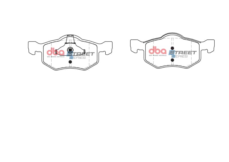 DBA — DBA 01-07 Ford Escape Street Series Front Brake Pads
Brake Pad - view 2