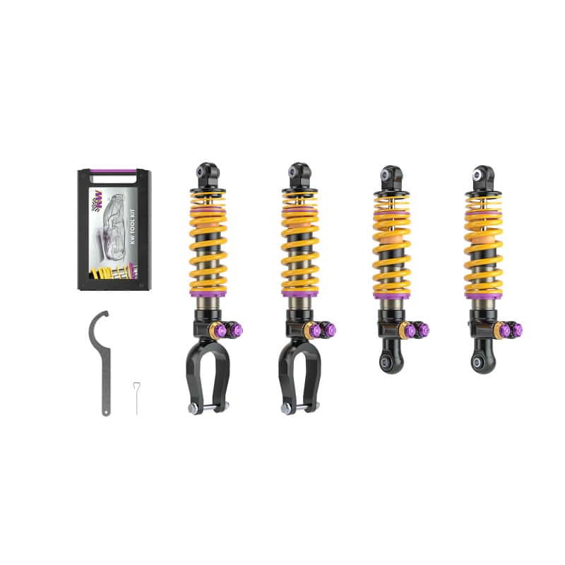 KW — KW Coilover Kit V5 2014+ Lamborghini Huracan (Incl Spyder) w/ NoseLift / w/o Elec. Dampers
Coilover Kit - view 3