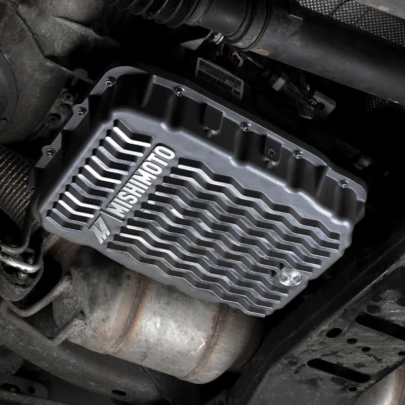 Mishimoto — Mishimoto 2007.5 + Ram 6.7L Cummins 68RFE Transmission Pan - Cast - GR
Trans Oil Pan - view 2