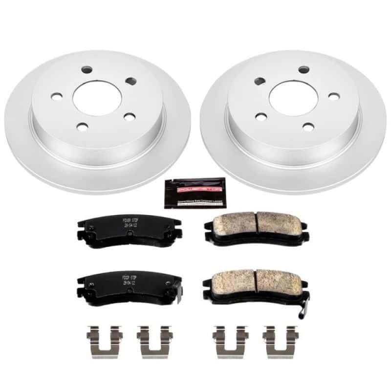 PowerStop — Power Stop 04-05 Buick Century Rear Z17 Evolution Geomet Coated Brake Kit - view 1