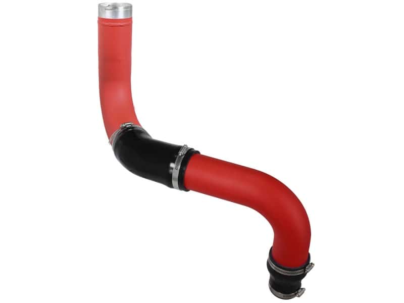 aFe — aFe Bladerunner 3in Red Intercooler Cold Side w/ Couplings Ram 1500 EcoDiesel 2014 V6 3.0L
Cold Charge Pipe - view 2