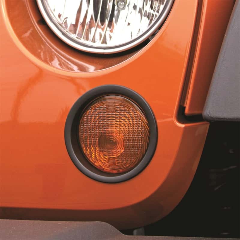 Rugged Ridge — Rugged Ridge Turn Signal Bezel Trim 07-18 Jeep Wrangler JK
Turn Signal Guard
OFFROAD_EXTERIOR - view 3