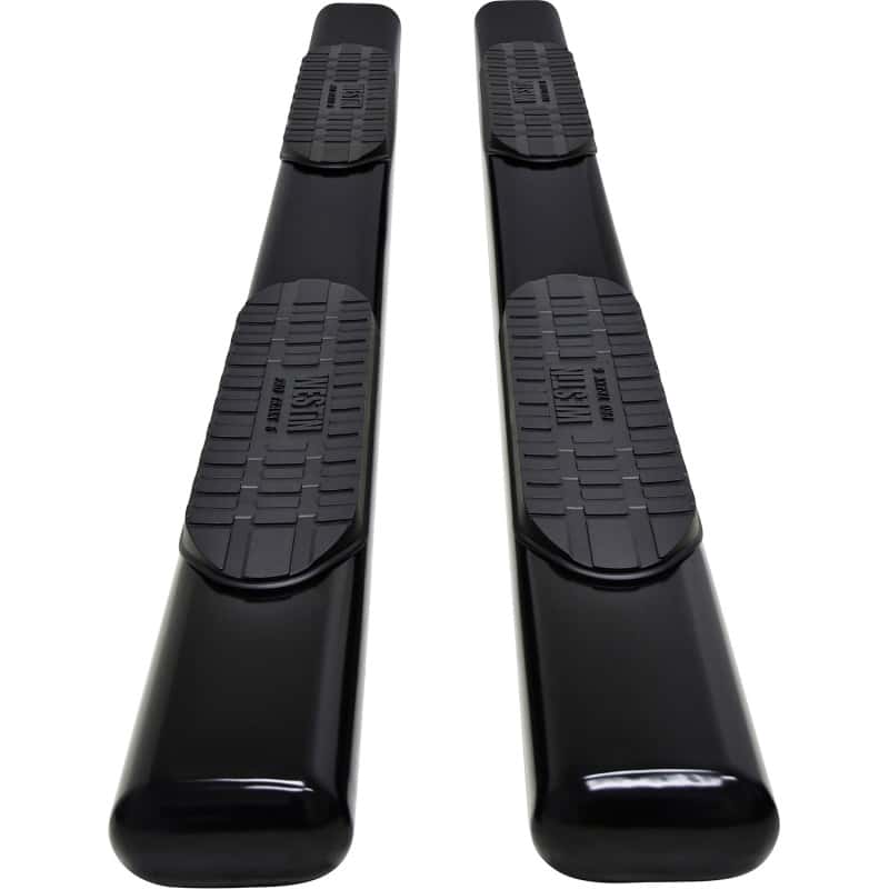 Westin — Westin 19-21 Chevrolet Silverado Crew Cab PRO TRAXX 6 Oval Nerf Step Bars - Black
Nerf/Step Bar - view 3