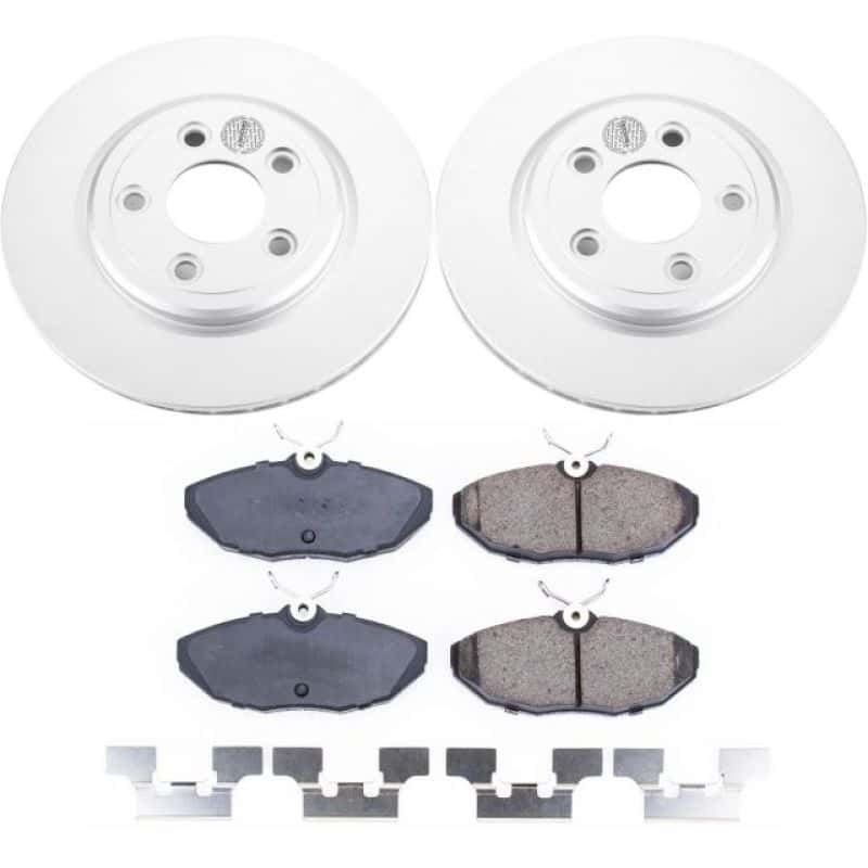 PowerStop — Power Stop 2005 Jaguar Vanden Plas Rear Z17 Evolution Geomet Coated Brake Kit - view 1