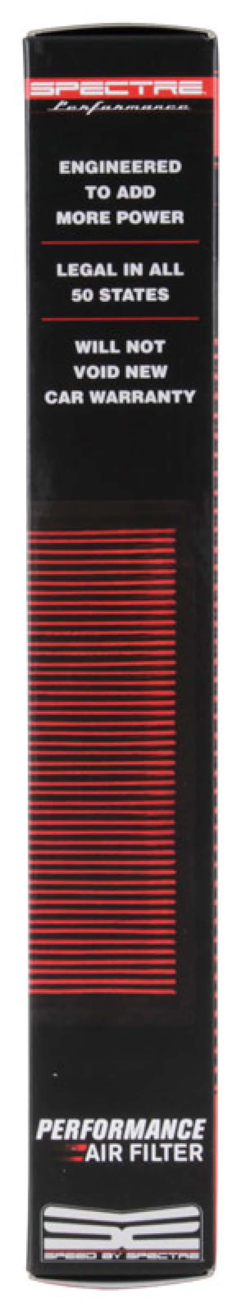 Spectre — Spectre 06-07 Chevy Blazer 4.3L V6 F/I Replacement Panel Air Filter
Spectre Replacement
Air Filter - view 10