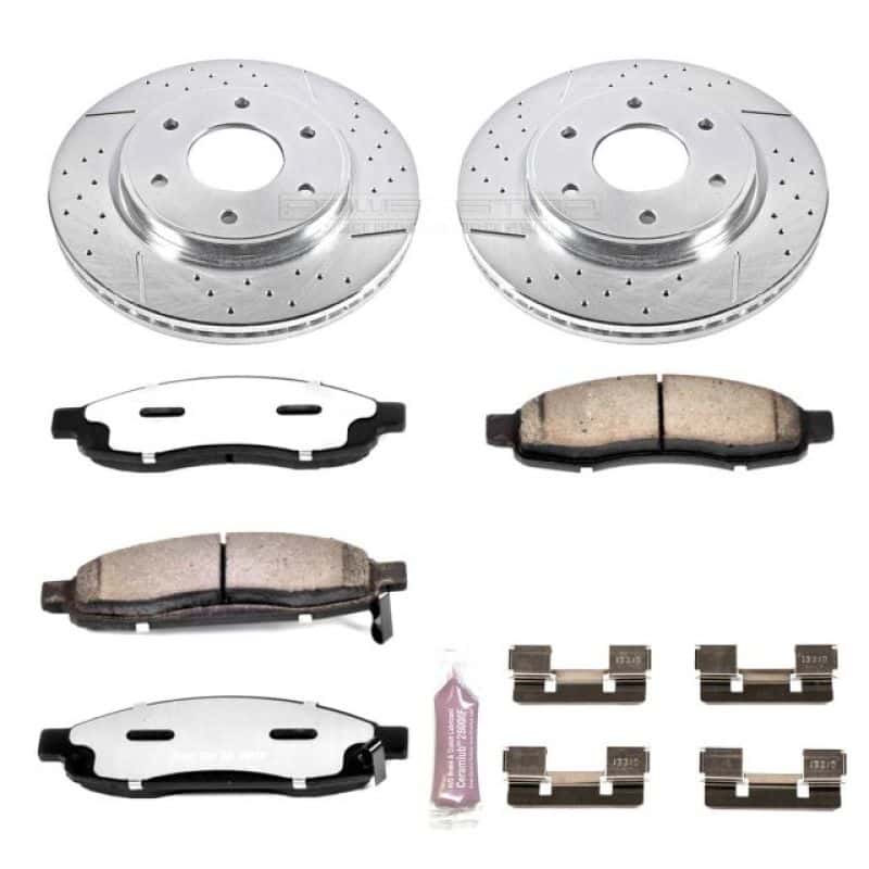 PowerStop — Power Stop 05-07 Infiniti QX56 Front Z36 Truck & Tow Brake Kit - view 1