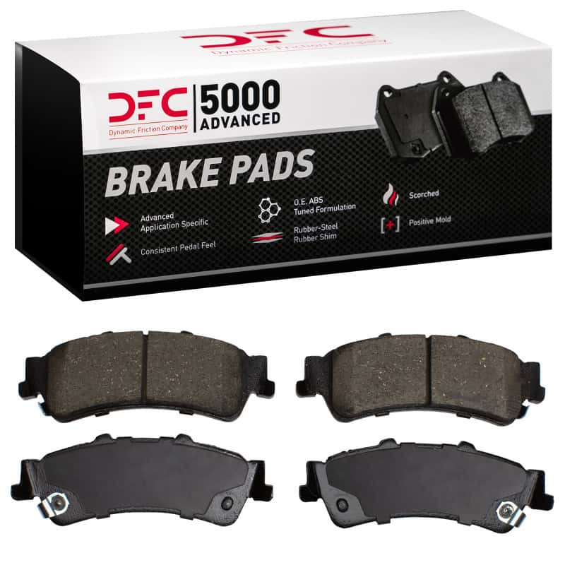 DFC — DFC 99-11 Cadillac DeVille Rear 5000 Advanced Ceramic Brake Pads
DFC Brake Pad Set - view 1