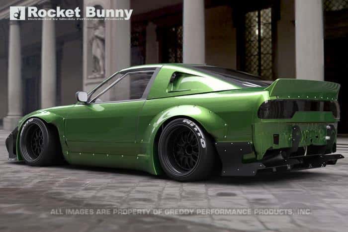 GReddy — GReddy RPS13 V2 Rocket Bunny Aero Side Skirts Only - view 3