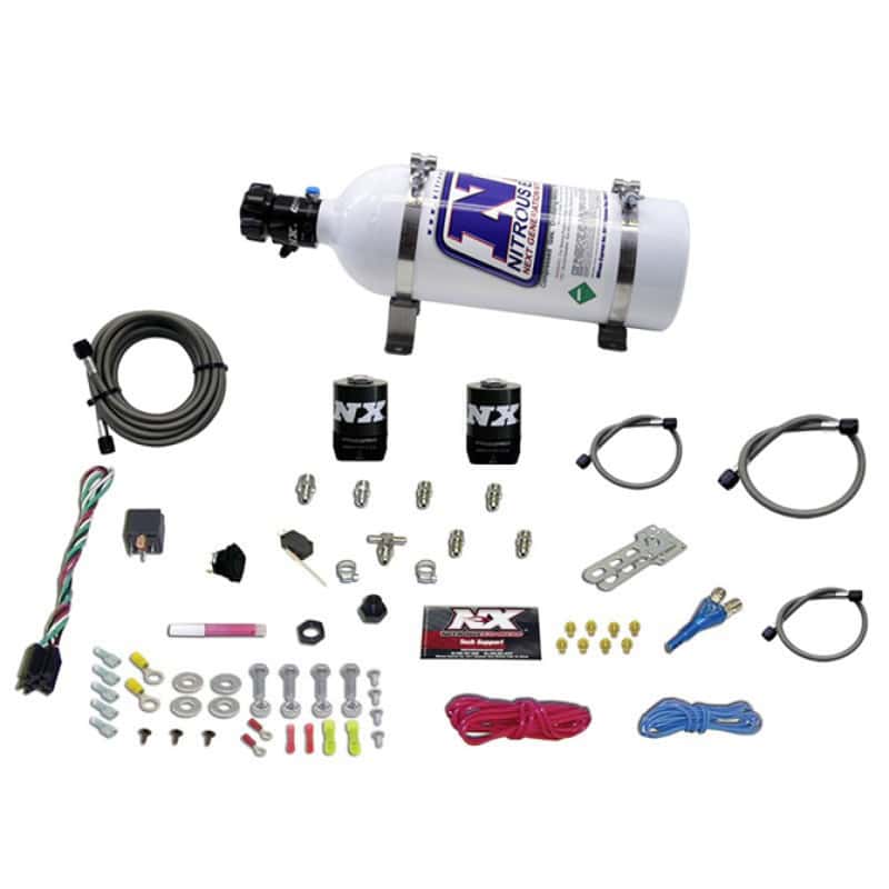 Nitrous Express — Nitrous Express All Sport Compact EFI Single Nozzle Nitrous Kit (35-50-75HP) w/5lb Bottle
Injection System Kit
N2OSys - view 3