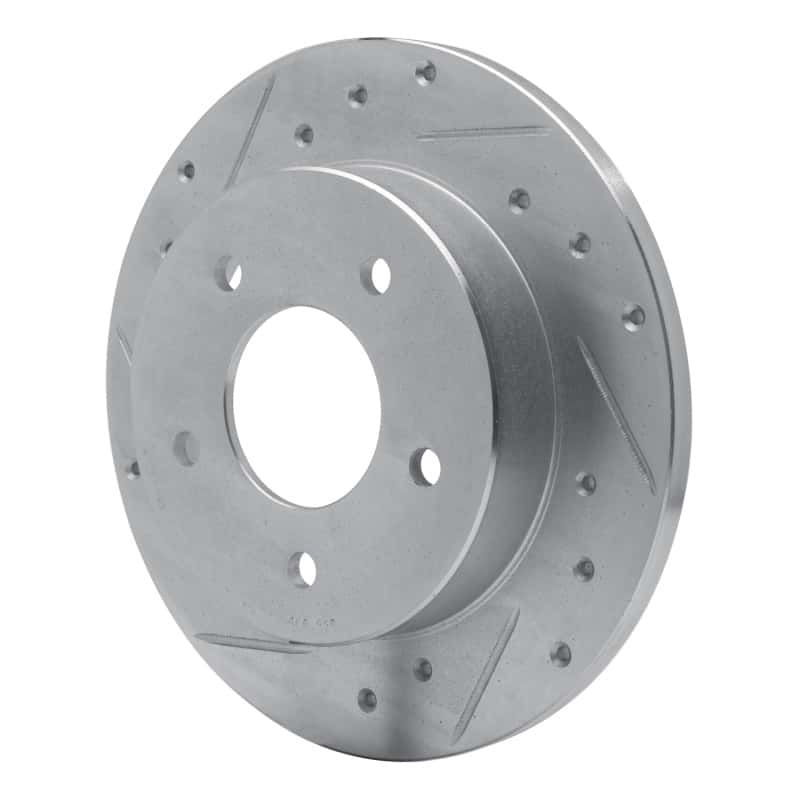 R1 Concepts — R1 84-88 Pontiac 6000 Rear Left Drilled & Slotted Silver Brake Rotor
R1 Brake Rotor Drill - view 2