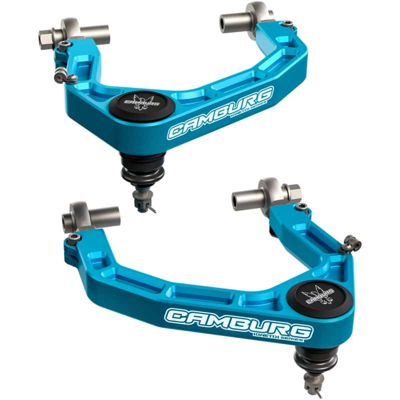 Camburg — Camburg 2024+ Ford Ranger Raptor KINETIK Series Billet X-Joint XL Upper Control Arms - King Blue
Control Arm Kit - view 1